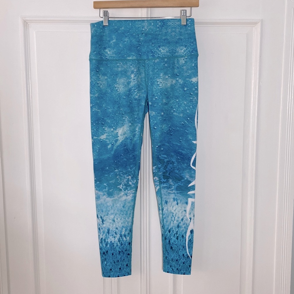 Skails Water Design Yoga, Fish, Kayak, Sports Legging Pants